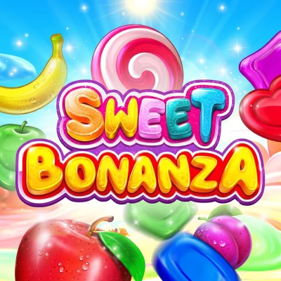 Sweet Bonanza online pokie game tile available at Jeetcity Australia